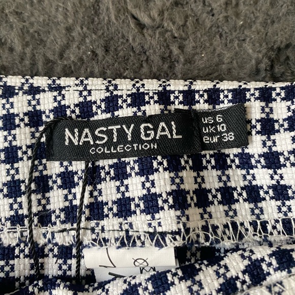 Gingham Wrap Skirt - Picture 2 of 2